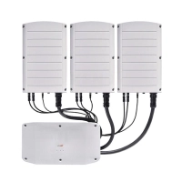 Falownik SolarEdge 100kW, on-grid, trójfazowy, 3 mppt, bez wyświetlacza, wifi (SE100K-RW00IBNM4 z 3xSESUK-RW00INNN4)